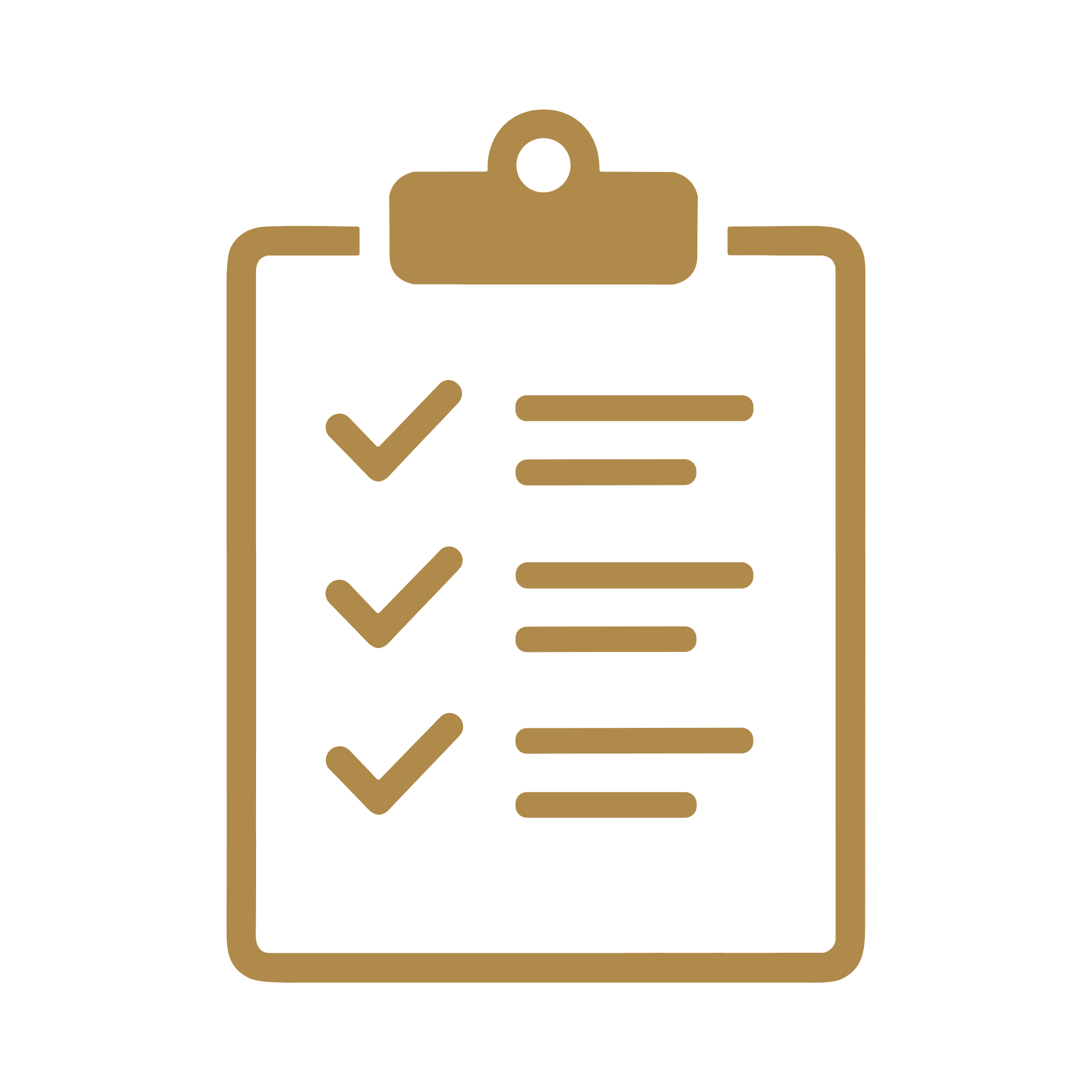 gold clipboard icon